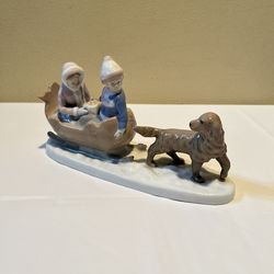 Paul Sebastian Porcelain Figurine 9”L