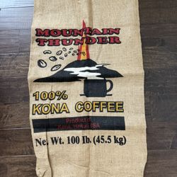 Authentic Burlap Coffee Bean Sack