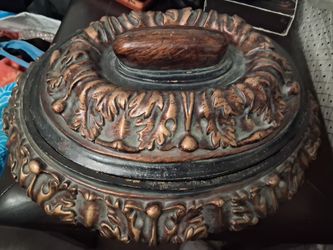 Antique Carved wood 🪵 Jewlery Box Trinket Box