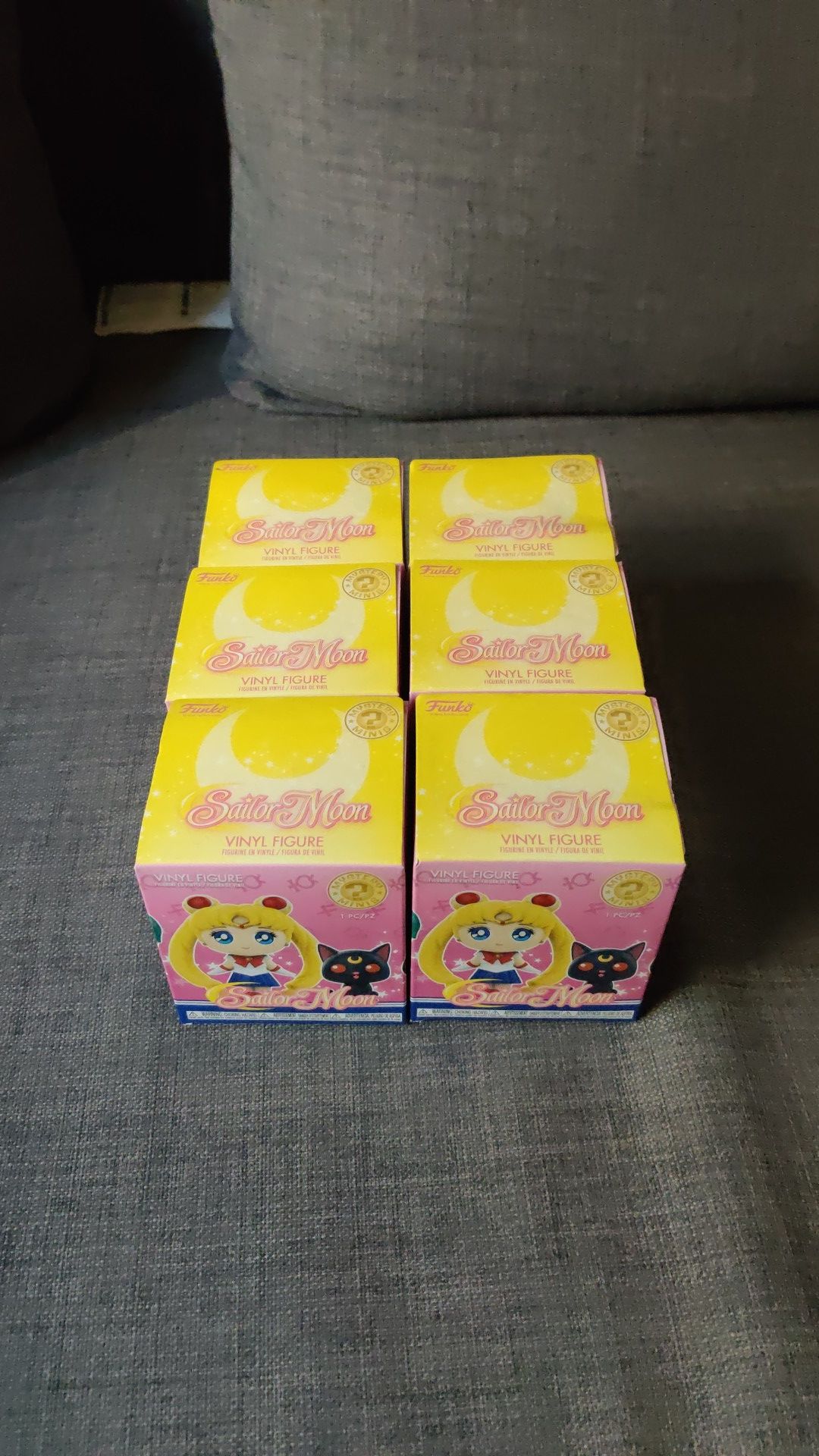 Sailor moon (Mystery mini's) 6 pack