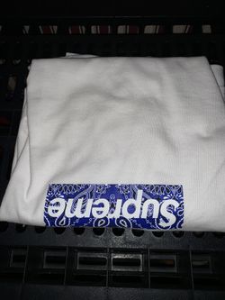 Supreme Bandana Box Logo Tee White