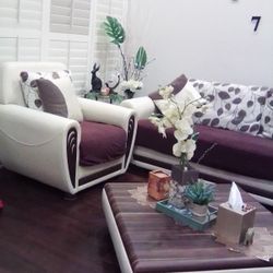 4 Piece Living Room Set