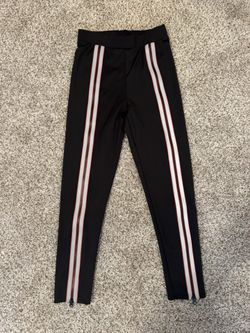 Dressy Leggings With Front Zippers