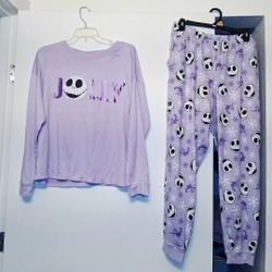 NEW "Jack Skeleton" Pj Set Women
