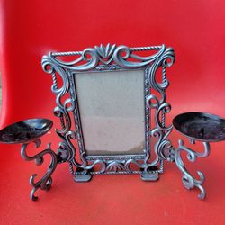ornate metal picture frame