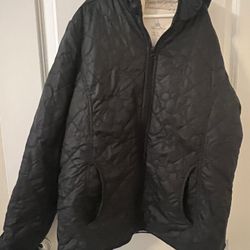 Girls Black Mickey Jacket