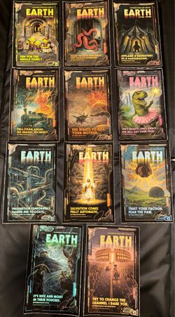 Dungeon Crawler Carl Levels Poster COMPLETE Set 11/11 Signed LE100 Matt Dinniman