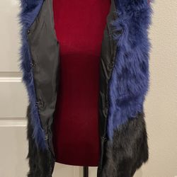 Saywhat? faux fur vest junior XL lined