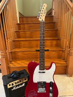 Squier Limited Edition Telecaster w/ Marshall Amp