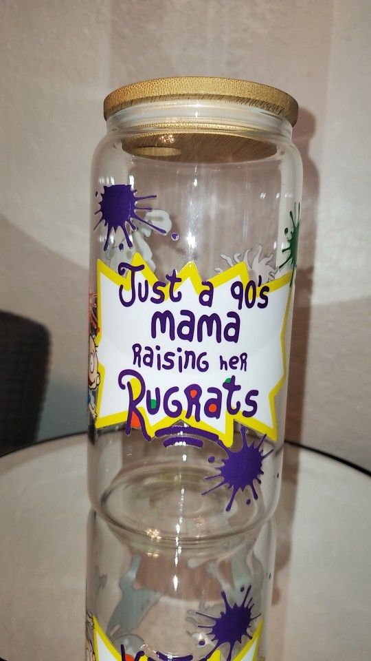 Custom Rugrats Glass Cup