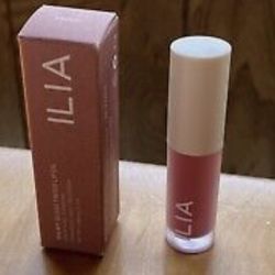 ILIA Balmy Gloss Tinted Lip Oil - Tahiti- Travel Size 0.06 oz 1.7mL New In Box