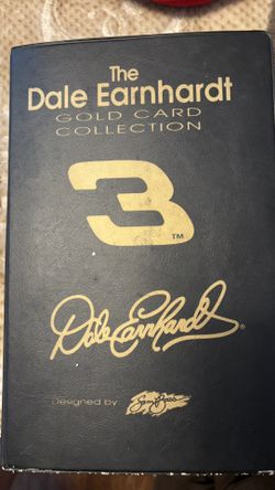 Dale Earnhardt Sealed Gold Cards