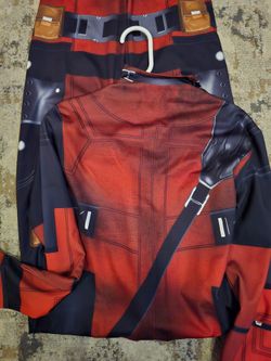 Deadpool Costume Jumpsuit kids