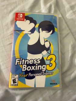 Fitness boxing 3 for Nintendo switch