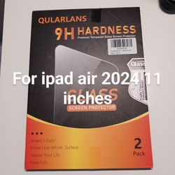 2 Screenshield for IPAD AIR 2024 11 inches New.
I can meet in Manhattan too. 
Only 10 dollars. 
Incredible deal 