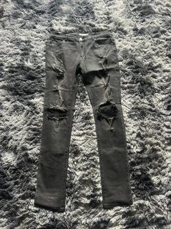 Authentic Black Amiri Designer Jeans Size 34 (Can Fit 32)