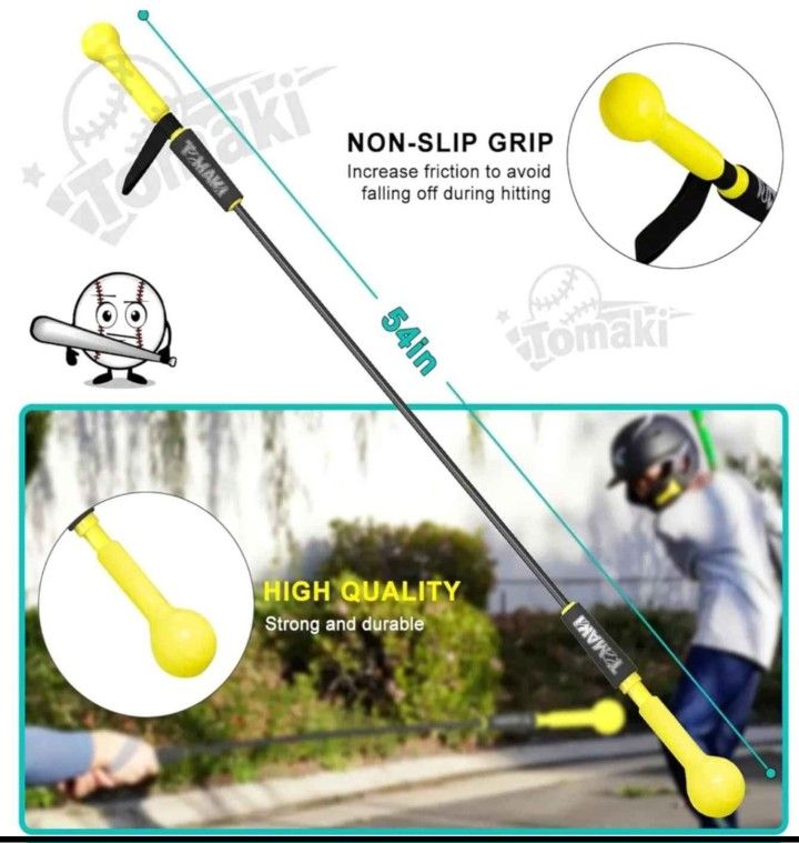 Hitting Stick Batting Swing Trainer Baseball Or Softball