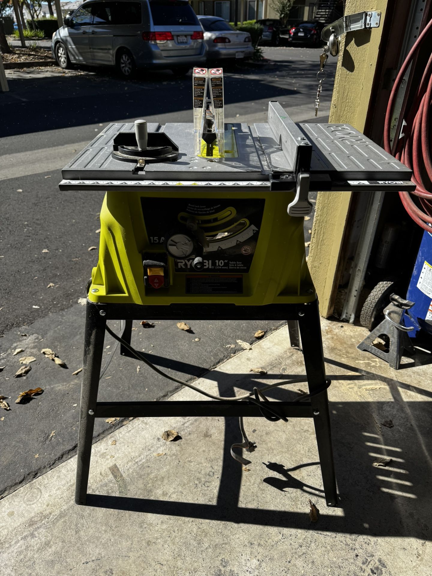 10 Inch Ryobi Table Saw Like New Only Used A Few Times