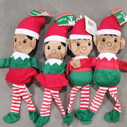 8 New Elf Plush Toys, teddy bears