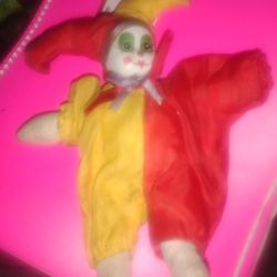 Vintage Collectable Porcelain Clown