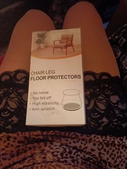 Chair leg floor protectors