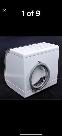 Portable Countertop Dishwashers Automatic Dish Washer with 4 Washing Programs, Air-cooled/Residual