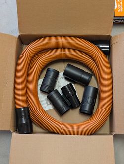 RIDGID 1-7/8 in. x 10 ft. Locking Professional Vacuum Hose Shop Vacuum Attachment Kit
