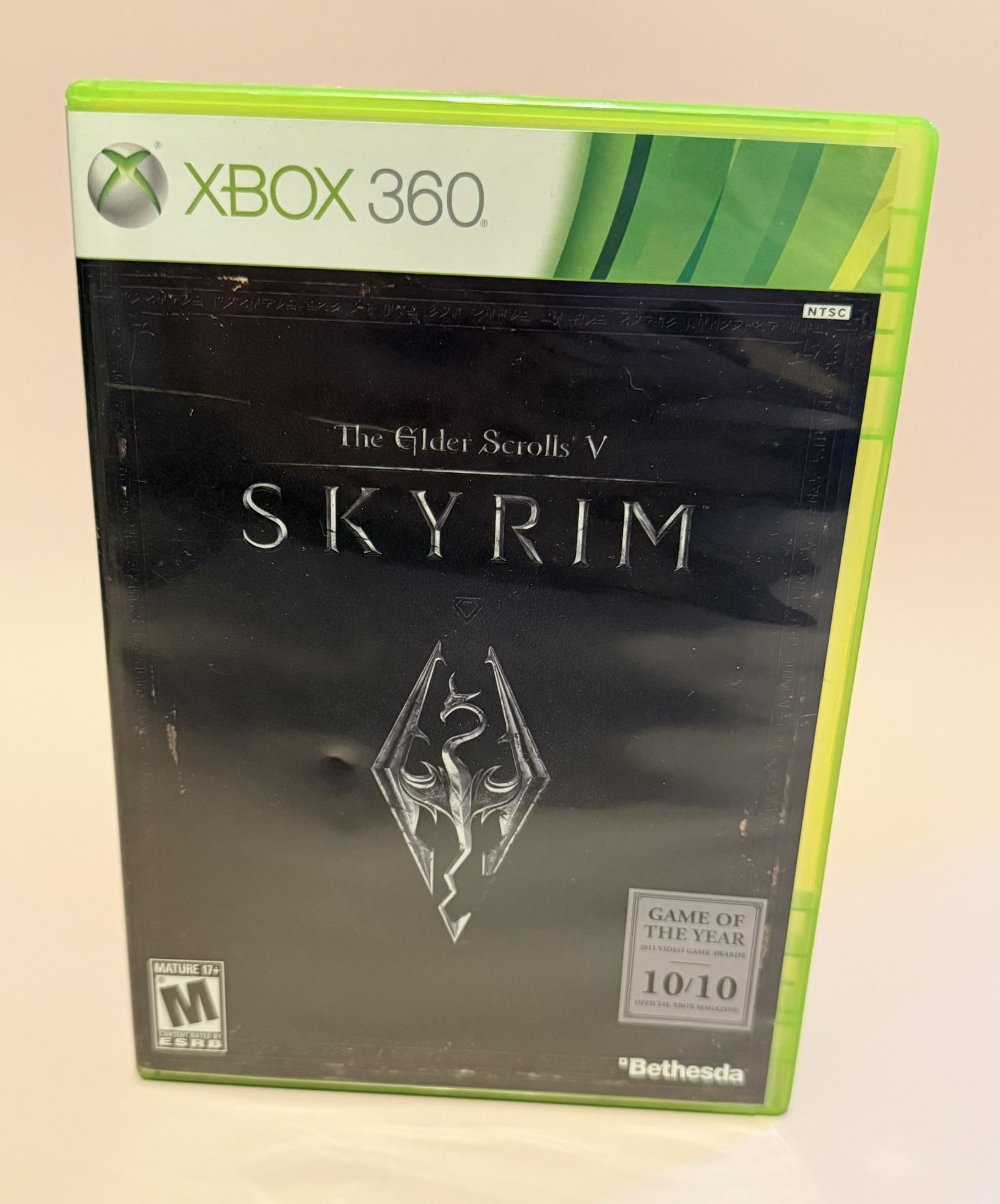 The Elder Scrolls V: Skyrim Microsoft Xbox 360.