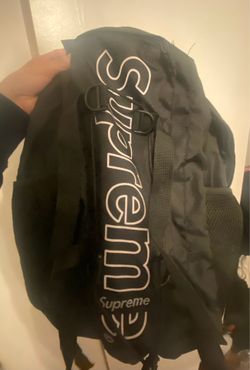 Black supreme Backpack