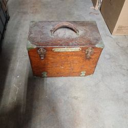  Vintage Ash Woodcraft Custom Made Takle Boxes