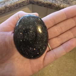 Nuummite Palm Stone 