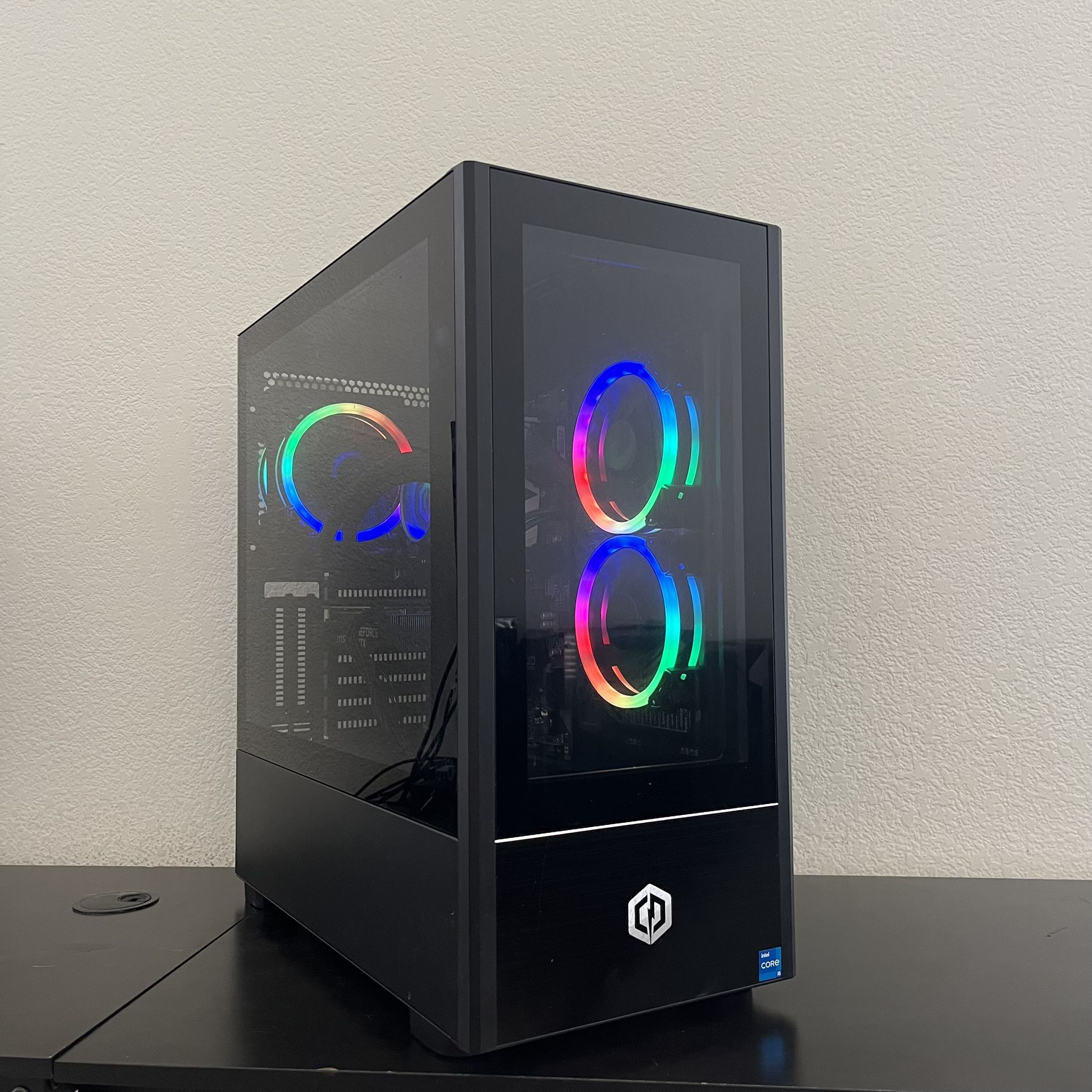 ULTRA Fast Liquid Cooled RTX Gaming PC Computer (i5 12600KF = i9 10900, 16GB RAM, RTX 3050 8GB, 512GB NVMe, WiFi + Bluetooth)