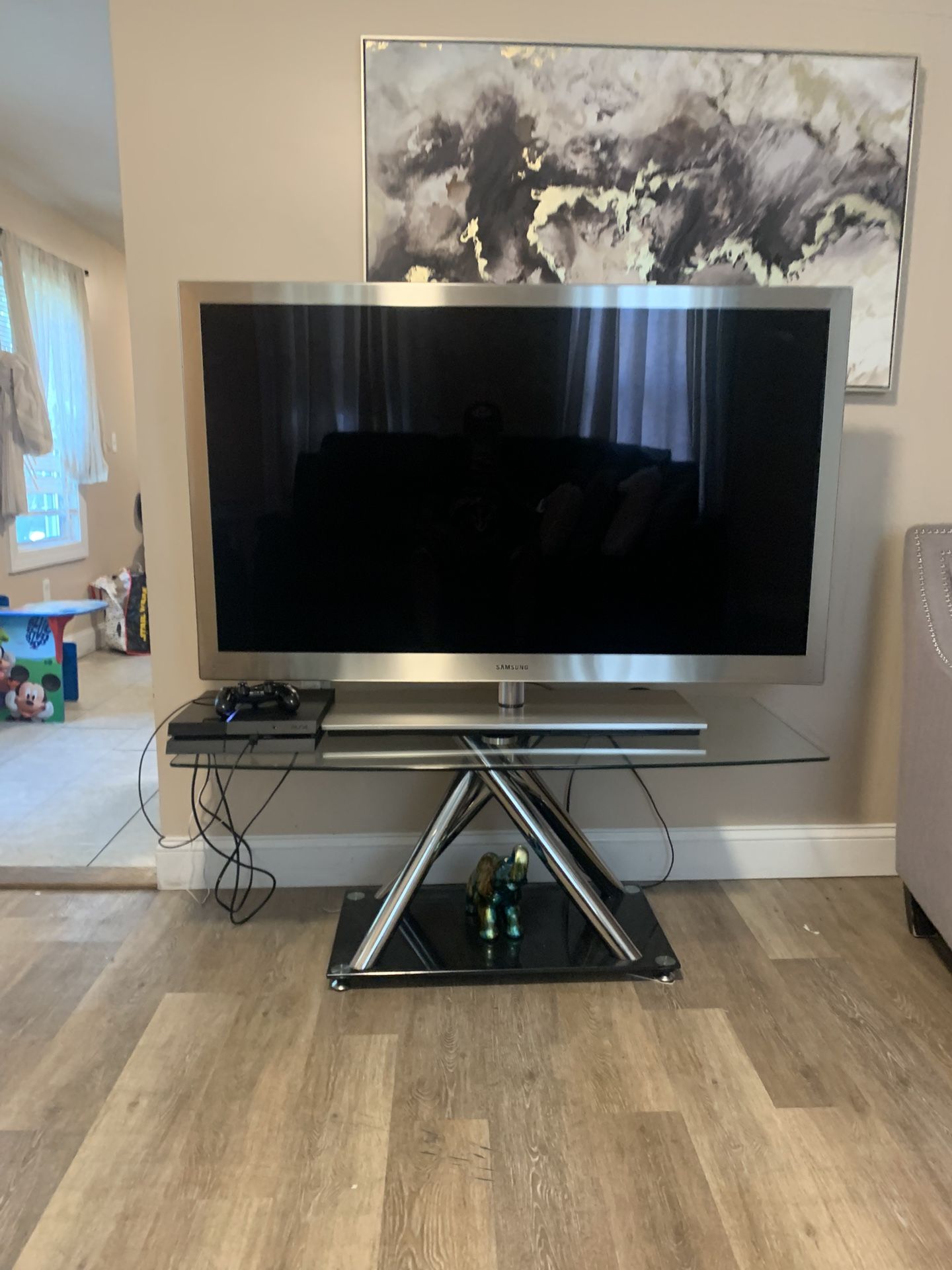 Samsung TV 55 Inch Stainless Steel