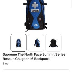 Supreme The North Face Summit Series Chugach 16 Backpack NWT SS22