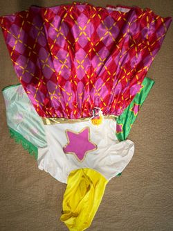 Girls Trolls Viva dress size 10/12