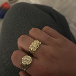 Thick Nugget Ring 