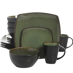 BRAND NEW 16 Piece Dinnerware Set, Green