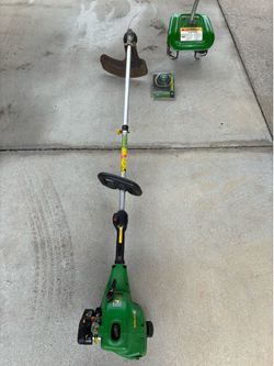 John Deere trimmer Weedeater tiller