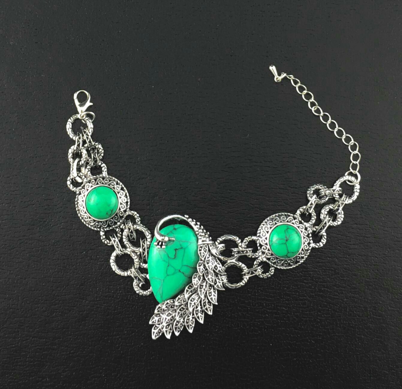 Peacock green Bracelet