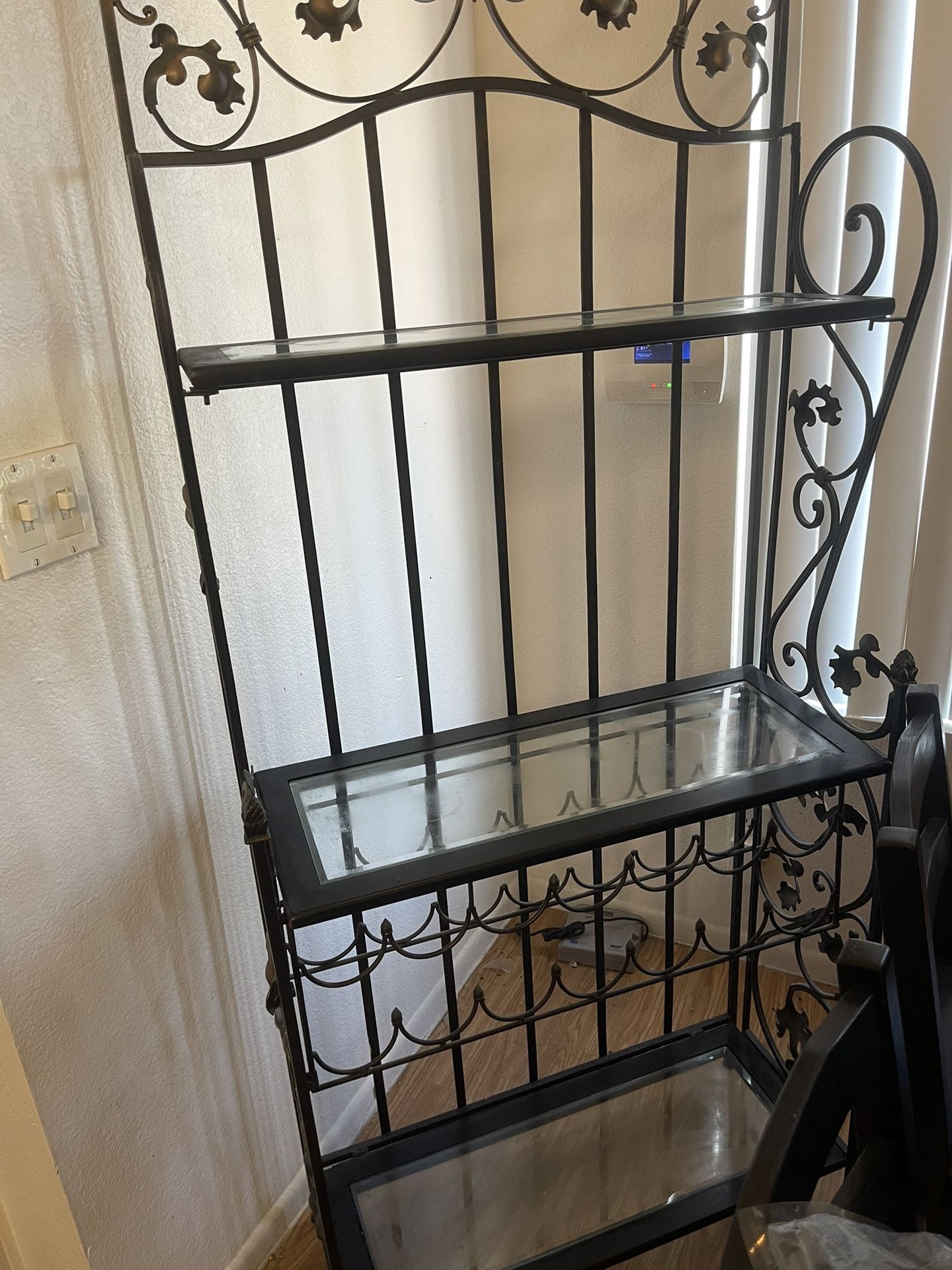 Iron Wine Rack