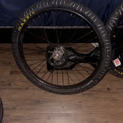 26 inch pk ripper rims with hook worms