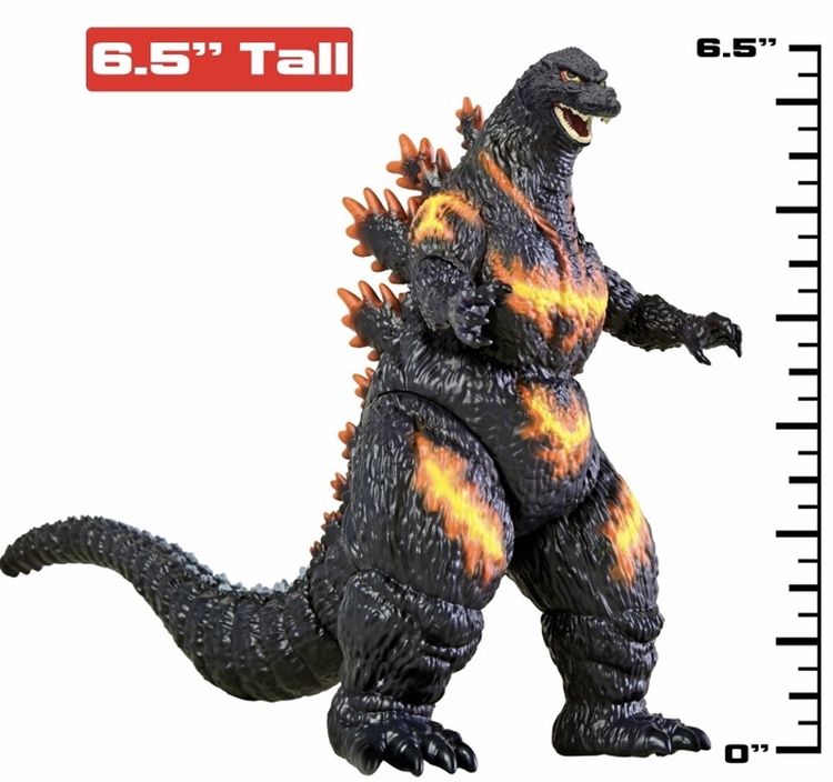 Burning Godzilla Toy