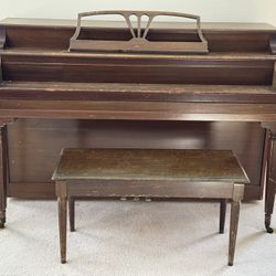 Used But Plays Well, Piano - Free To Good Home!