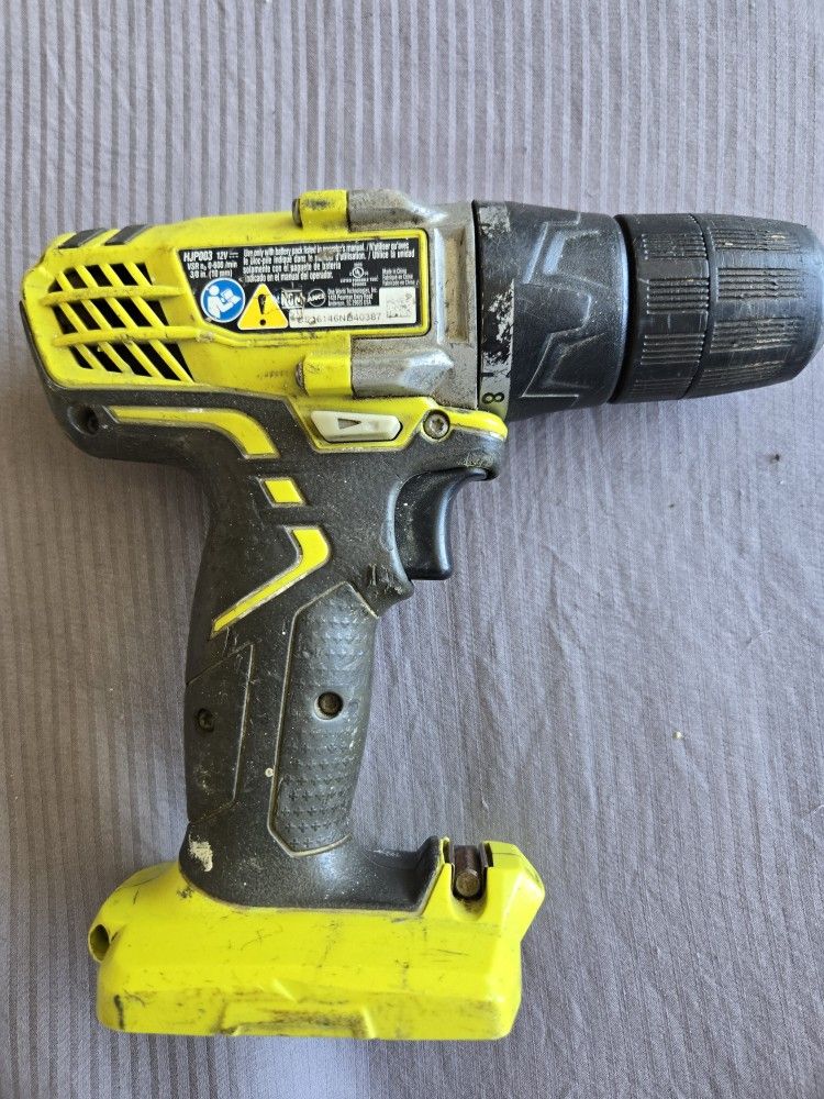 RYOBI DRILL HJP003 12V