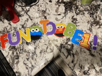 Sesame Street 1st Birthday Decorations