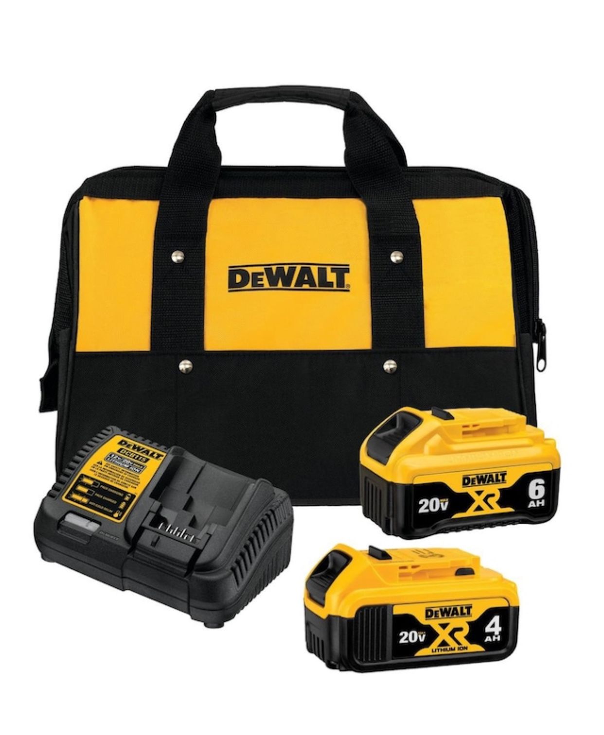 DEWALT 20-Volt MAX XR Start Kit 6.0Ah and 4.0