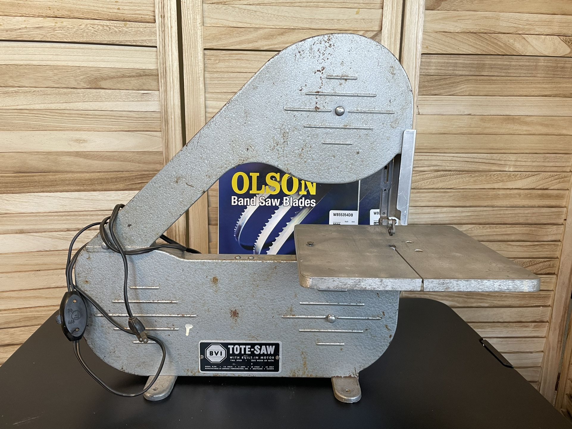 BVI Tote Saw Bandsaw