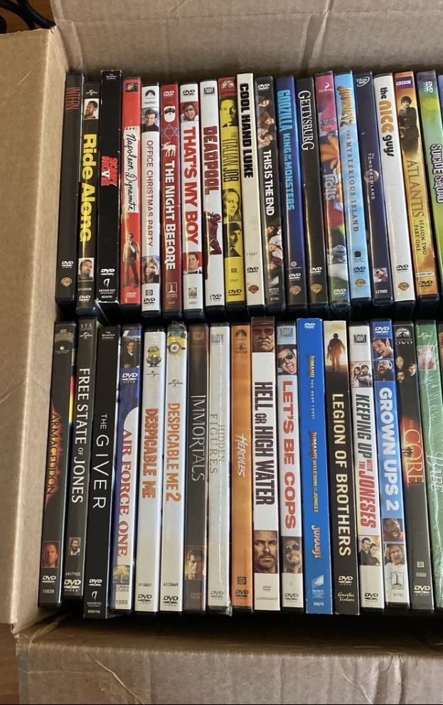 Blu-Ray, Dvds And Regular Dvds