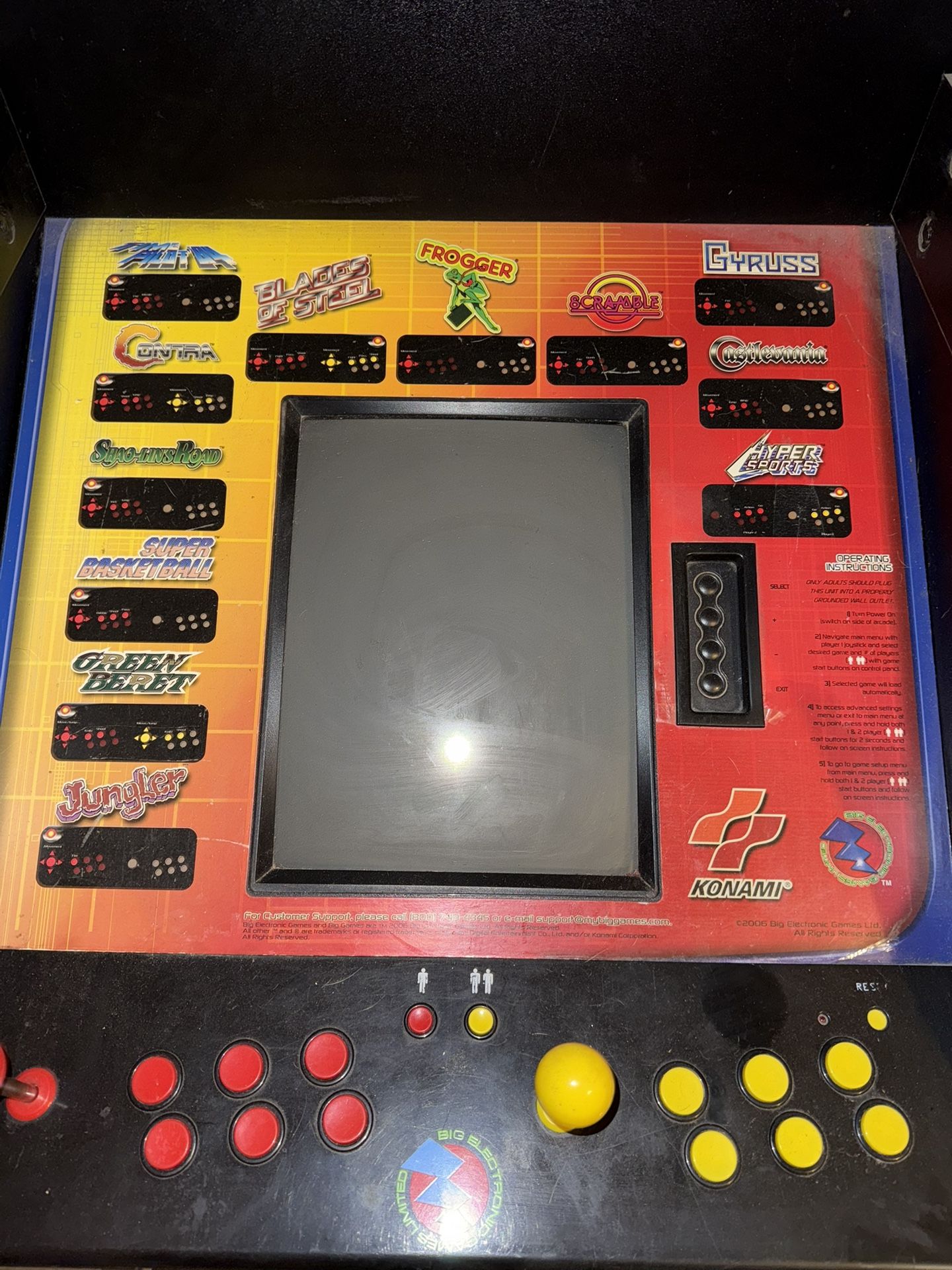 Konami Arcade Game