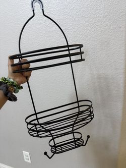 Black Shower Caddy 